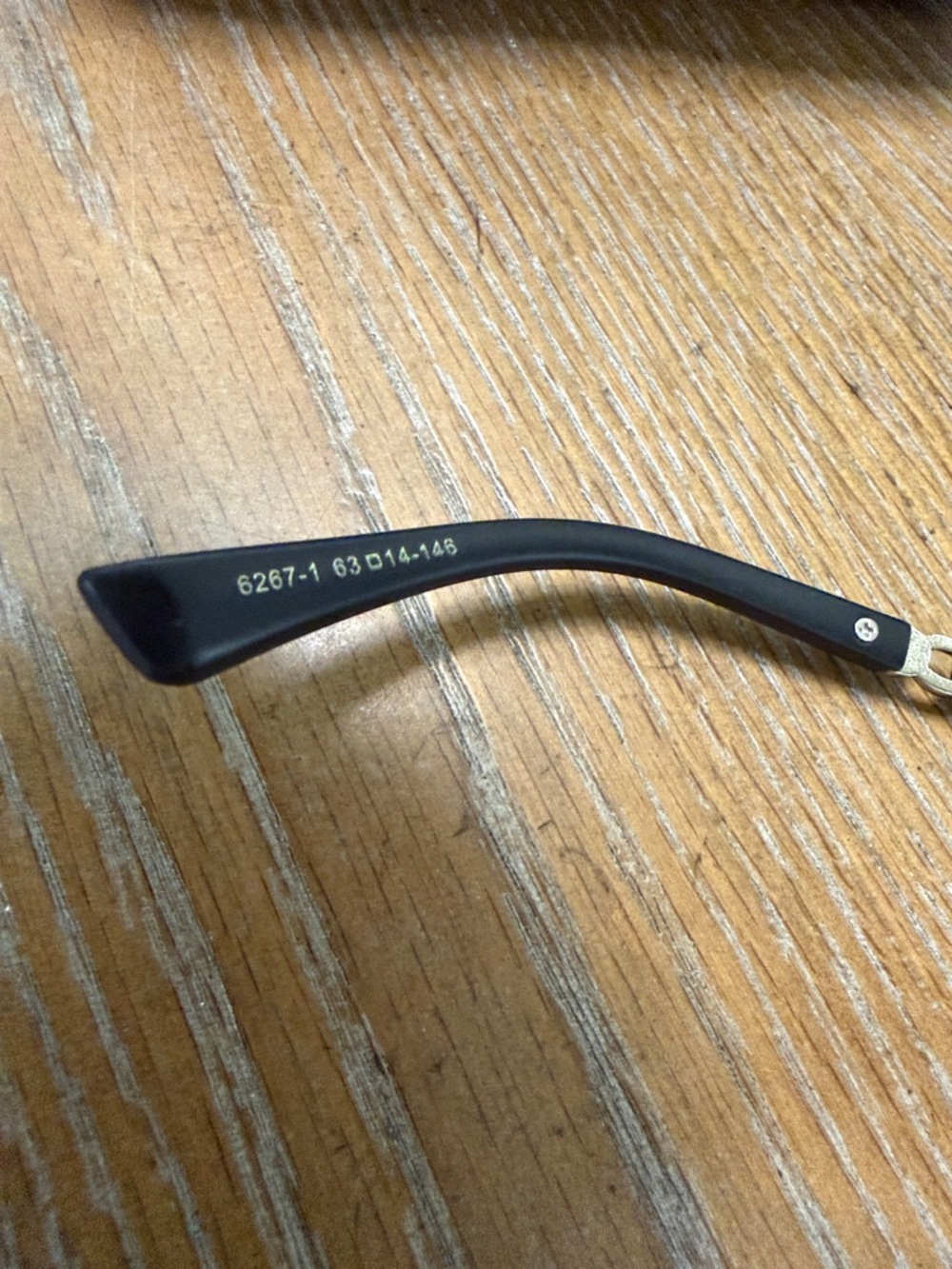 Chanel Women's Black and Silver Square Sunglasses - Picture 8 of 8